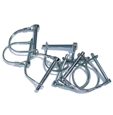 Snel loskoppelingen zware draad slotspeld voor aanhangwagens 1/4 &quot; Square Tab Snapper Hitch Pin gemaakt van A2 roestvrij staal