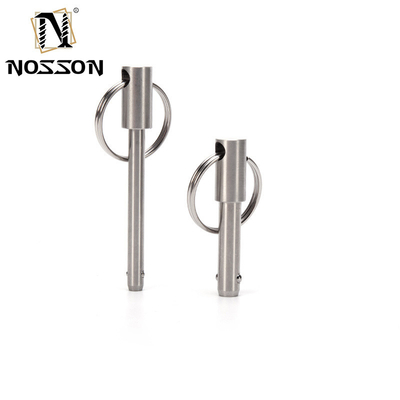 Rustvrij staal snel loslaten ballen slot trek handgreep detent ring pin met heldere afwerking en langere levensduur TiCN coating