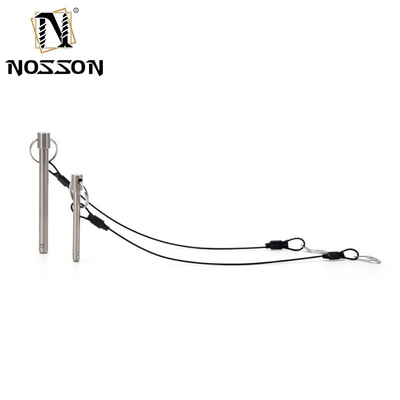 Rustvrij staal snel loslaten ballen slot trek handgreep detent ring pin met heldere afwerking en langere levensduur TiCN coating
