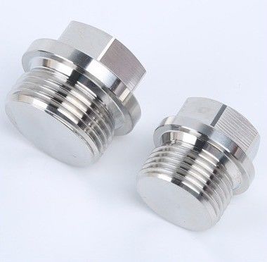 Roestvrij staal olieafvoer larynxplug NPT Hex Socket Magnetische Allen hoofdpijpplug met geanodiseerde afwerking en zinkcoating