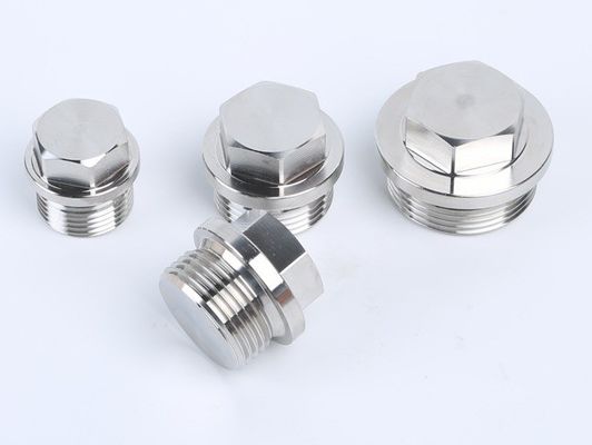 Roestvrij staal olieafvoer larynxplug NPT Hex Socket Magnetische Allen hoofdpijpplug met geanodiseerde afwerking en zinkcoating