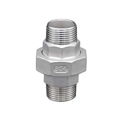 Gegooid roestvrij staal 304/316 Union Elbow voor watervoorziening Nippel Connector Gedrukt loodgietersmateriaal Pipe Fitting