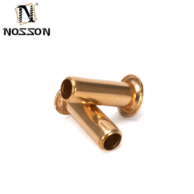 ANSI/ASME-standaard 1,5 mm 2,5 mm 3 mm 4 mm koper messing of staal holle buisvormige pcb-niet met corrosiebestendig afwerking