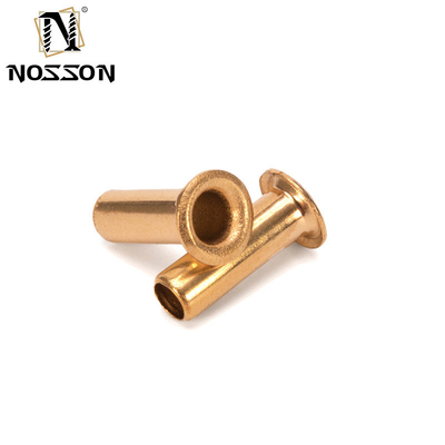 ANSI/ASME-standaard 1,5 mm 2,5 mm 3 mm 4 mm koper messing of staal holle buisvormige pcb-niet met corrosiebestendig afwerking
