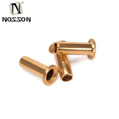 ANSI/ASME-standaard 1,5 mm 2,5 mm 3 mm 4 mm koper messing of staal holle buisvormige pcb-niet met corrosiebestendig afwerking