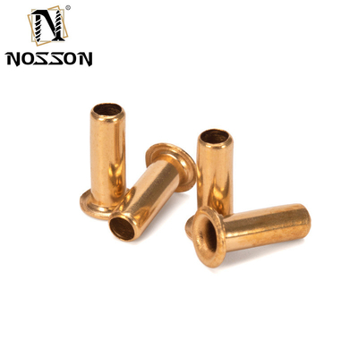ANSI/ASME-standaard 1,5 mm 2,5 mm 3 mm 4 mm koper messing of staal holle buisvormige pcb-niet met corrosiebestendig afwerking