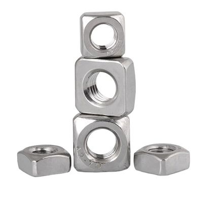 Zwarte oxide afwerking roestvrij staal M3 M5 M6 M12 moer Kleine zijkantbout en moeren 316 Countersunk hoofd Vierkante moeren ANSI standaard