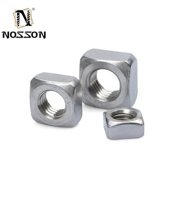 Zwarte oxide afwerking roestvrij staal M3 M5 M6 M12 moer Kleine zijkantbout en moeren 316 Countersunk hoofd Vierkante moeren ANSI standaard