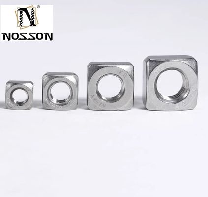 Zinkgeplatte roestvrij staal DIN Standard Thin Square Nut voor bevestigingsproduct in voedingsmiddelen en dranken