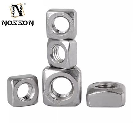 Zinkgeplatte roestvrij staal DIN Standard Thin Square Nut voor bevestigingsproduct in voedingsmiddelen en dranken