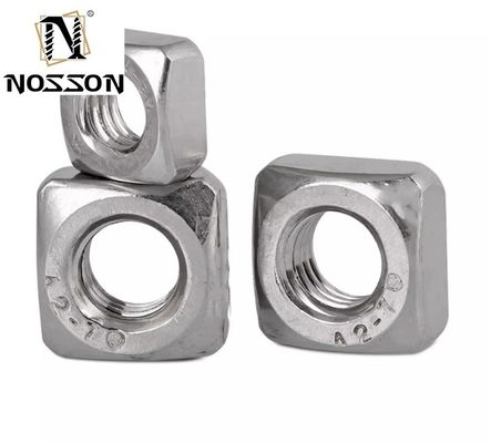 Zinkgeplatte roestvrij staal DIN Standard Thin Square Nut voor bevestigingsproduct in voedingsmiddelen en dranken