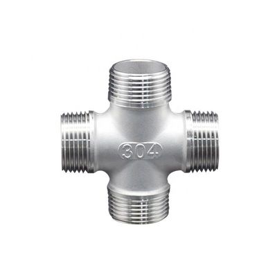 Stainless Steel Gedrukt Sanitair Pipe Fittings Union Elbow met verbinding Nippel voor watervoorziening Sanitair verbinding