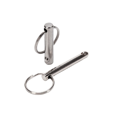 Algemene industrie Zelfvergrendelend Veergeladen Ball Lock Snelle Release Pins M5 M6 M8 Roestvrij staal Lijn Array Drukknop Handle voor Audio