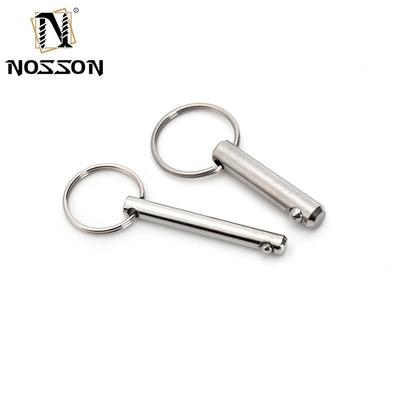 Algemene industrie Zelfvergrendelend Veergeladen Ball Lock Snelle Release Pins M5 M6 M8 Roestvrij staal Lijn Array Drukknop Handle voor Audio