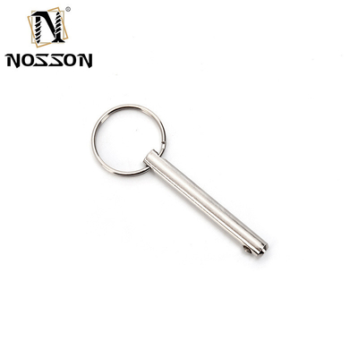 Algemene industrie Zelfvergrendelend Veergeladen Ball Lock Snelle Release Pins M5 M6 M8 Roestvrij staal Lijn Array Drukknop Handle voor Audio