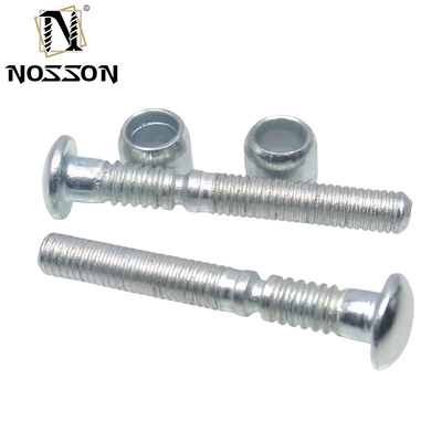 Roestvrij staal 304 Ring Groove Huck-Rivet met cirkel Huck Lockbolts Onbekleed Bright Finish Supply Onbekleed