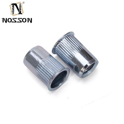 Metrische DIN Remache Tuerca Rivnut M3 M4 M5 M6 M8 M10 M12 304 roestvrij staal platte kop gekneusd draadgevoerde inzet rivetnoot