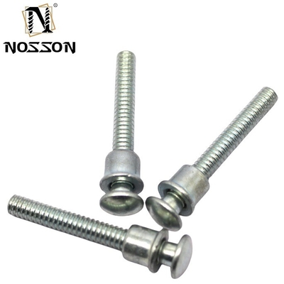 Onbekleed helder afwerking 4.8mm Maxlok Lockbolt De ultieme bevestigingsoplossing voor duurzame verbindingen in staalfabricage