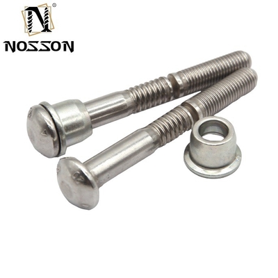 Onbekleed helder afwerking 4.8mm Maxlok Lockbolt De ultieme bevestigingsoplossing voor duurzame verbindingen in staalfabricage