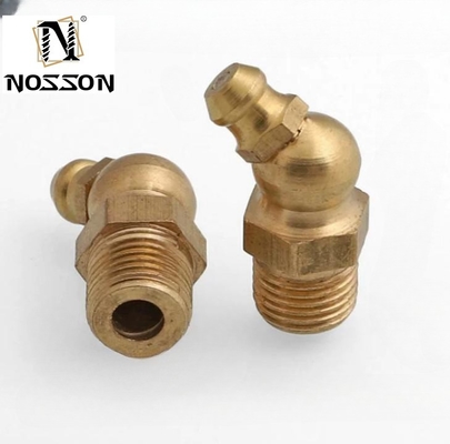 Op maat gemaakte maat Alle draad Nippel 6mm 8mm 10mm 12mm 45 90 graden Vet Fitting voor auto's Reducing Hexagon Head Code