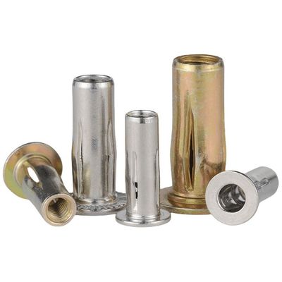 Aanpasbare DIN-standaard roestvrij staal/koolstofstaal automobielonderdelen gesloten uitbreidingsrietennoot voor gegalvaniseerde afwerking