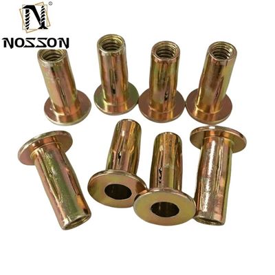 Aanpasbare DIN-standaard roestvrij staal/koolstofstaal automobielonderdelen gesloten uitbreidingsrietennoot voor gegalvaniseerde afwerking