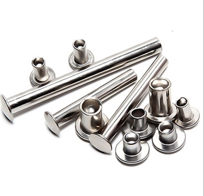 Heldere afwerking Unigrip Type Csk Open Type Double Cap Aluminium Messing Zwart Geanodiseerde Machine Roestvrij staal Blind Rivet