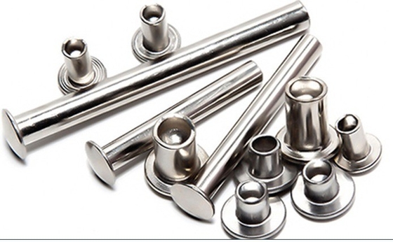 Heldere afwerking Unigrip Type Csk Open Type Double Cap Aluminium Messing Zwart Geanodiseerde Machine Roestvrij staal Blind Rivet