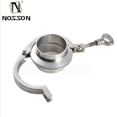 Casting Customized Support OBM 2 inch Sanitaire Pipe Clamp en Gasket voor Tri Clamp Fittings in roestvrij staal 304/316