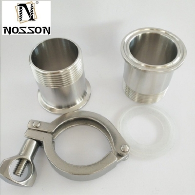 Tri-clamp Triclamp roestvrij staal sanitaire scharnier voor Square Head Code 2 inch Pipe Lines Connect