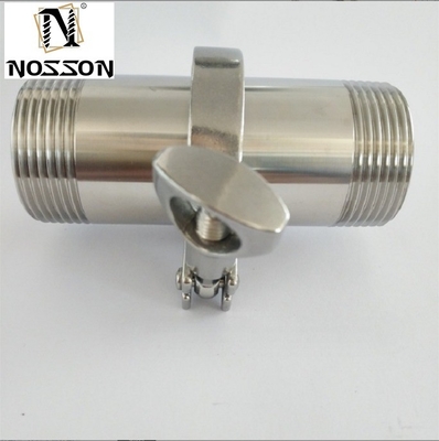 Tri-clamp Triclamp roestvrij staal sanitaire scharnier voor Square Head Code 2 inch Pipe Lines Connect