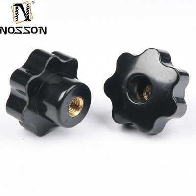 Zwarte oxide afwerking T-head plastic knop voor gemakkelijk vastklampen en strekken in de automobielindustrie