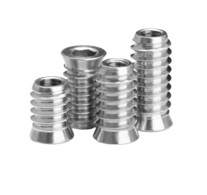 Olie- en gasindustrie Essentiële keizerlijke metingen Roestvrij staal meubilair Hout insertmoer met corrosiebestendige gegalvaniseerde coating