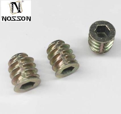 Olie- en gasindustrie Essentiële keizerlijke metingen Roestvrij staal meubilair Hout insertmoer met corrosiebestendige gegalvaniseerde coating