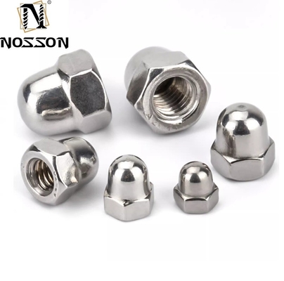 Metrisch meetsysteem 304 316 Roestvrij staal Hexagon Cap Nut M3 m4 m5 m8 DIN1587 Hex Dome Acorn Nut voor duurzame mijnbouw