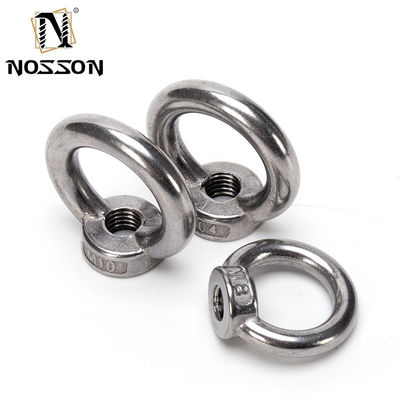 Cadmiumgeplatte metrische meetsystemen DIN582 A2 A4 M6-M36 Oogmoeren voor de gezondheidszorg van roestvrij staal 304/316