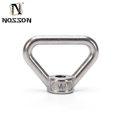 ASME-standaard Grof draad M6 M20 DIN 582 Roestvrij staal 304 Lifting Eye Nuts voor mijnbouwapparatuur en -toepassingen