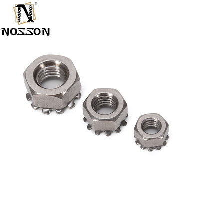 4-40 6-32 8-32 10-24 UNC ISO JIS Standard 18-8 roestvrij staal Kep Nut Externe tand slot Nut keizerlijke inch voor uw vereisten
