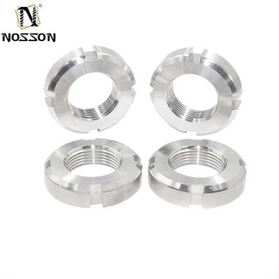 Roestvrij staal schacht slotnoot Ronde type geslepen moeren met gegalvaniseerde afwerking en imperiaal meetsysteem 8 mm bouten