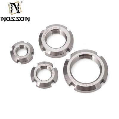 Zwarte oxide afwerking KM-14 Metrische slotnoot voor M3-M12 en 1/4-5/16 Krachttransmissie ANSI/ASME Standaard roestvrij staal