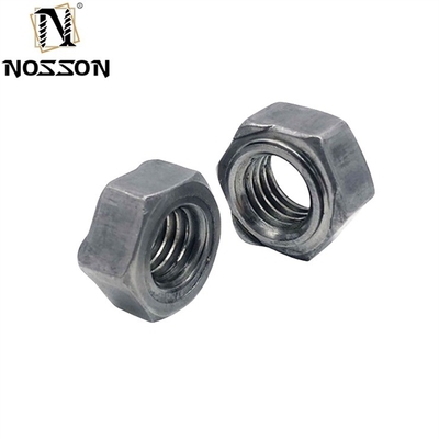 Metrisch meetsysteem Carbon Steel Projection Weld Spot Nut Hexagon Weld Nuts met gegalvaniseerde afwerking en roestvrij staal