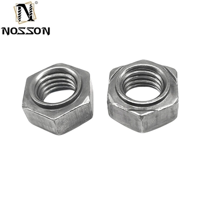 Metrisch meetsysteem Carbon Steel Projection Weld Spot Nut Hexagon Weld Nuts met gegalvaniseerde afwerking en roestvrij staal