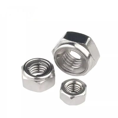High Precision Carbon Steel All Metal Hex Lock Nut voor JIS Standard roestvrij staal 304 316 en metrisch meetsysteem