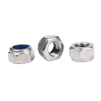 Imperial Inch Zink-Flake Coated gegalvaniseerde Clinching bevestigingsmiddelen M8 Hot Stamping Din985 Nylock Lock Rivet Hexagon Nut