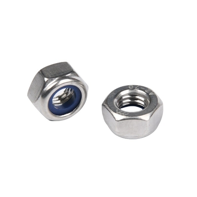 Imperial Inch Zink-Flake Coated gegalvaniseerde Clinching bevestigingsmiddelen M8 Hot Stamping Din985 Nylock Lock Rivet Hexagon Nut