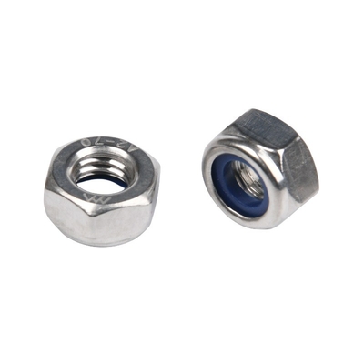 Imperial Inch Zink-Flake Coated gegalvaniseerde Clinching bevestigingsmiddelen M8 Hot Stamping Din985 Nylock Lock Rivet Hexagon Nut