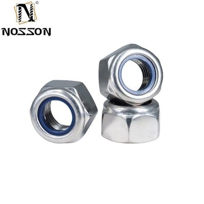 UNC Hex Nylon Insert Lock Nuts ASME B18.16.6 DIN-standaard voor productie en productie in de automobielindustrie tegen betaalbare prijzen
