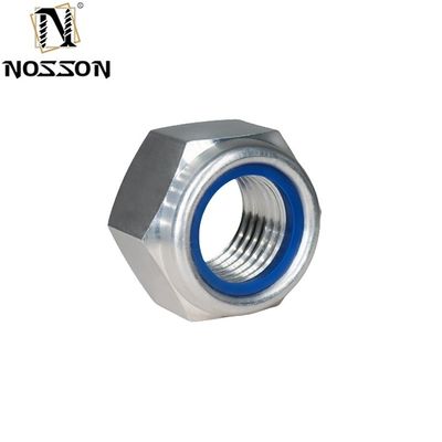 UNC Hex Nylon Insert Lock Nuts ASME B18.16.6 DIN-standaard voor productie en productie in de automobielindustrie tegen betaalbare prijzen