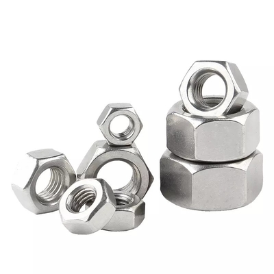ANSI-standaard ZINK-geplatte afwerking Alle maten m1.6 m2 m2.5 m3 m4 m5 m6 m8 m10 m12 m14 m16 m20 DIN 934 DIN 439 Roestvrij staal Hex Thin Nut