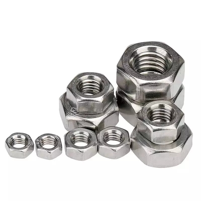 ANSI-standaard ZINK-geplatte afwerking Alle maten m1.6 m2 m2.5 m3 m4 m5 m6 m8 m10 m12 m14 m16 m20 DIN 934 DIN 439 Roestvrij staal Hex Thin Nut